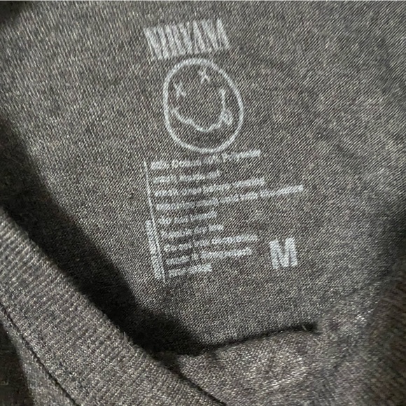 Black Nirvana T-Shirt - Picture 2 of 3